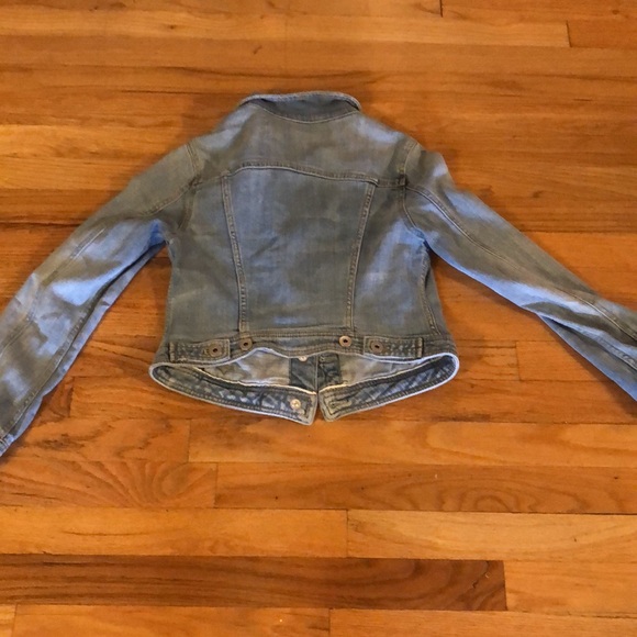 Anthropologie slim fit jean jacket size xs - Picture 6 of 8